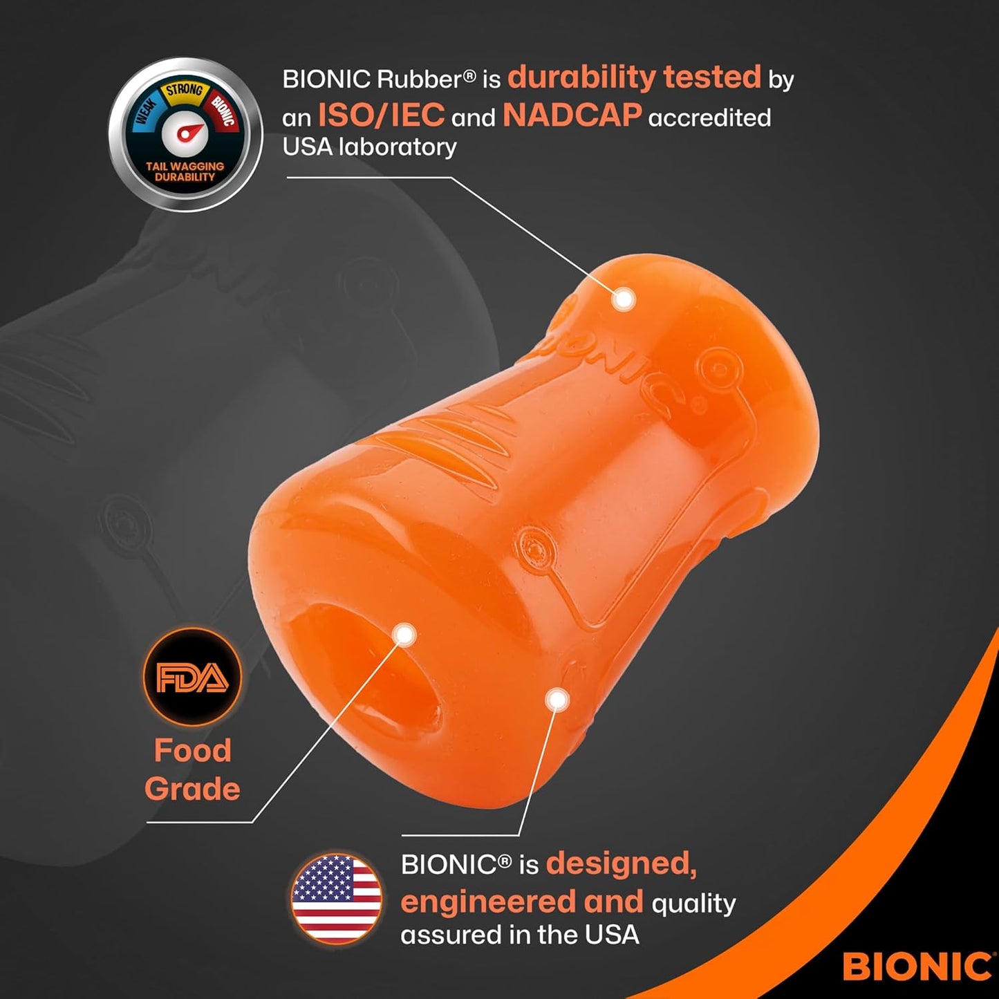 Bionic Treat Shaker Small 7.2cm