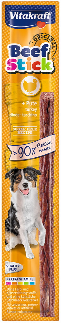 Vitakraft Mixed Variety Dog Beef Sticks Soft Meaty Treats 5 Flavours, Case Of 50