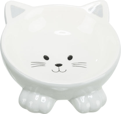 Trixie Elevated Ceramic Cat Bowl 150ml 14cm Assorted Colours