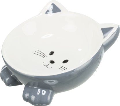 Trixie Elevated Ceramic Cat Bowl 150ml 14cm Assorted Colours