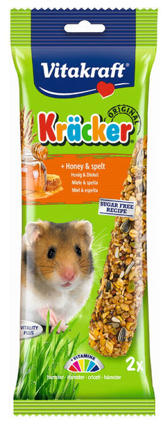 Vitakraft Hamster Honey & Spelt Sticks 2pcs