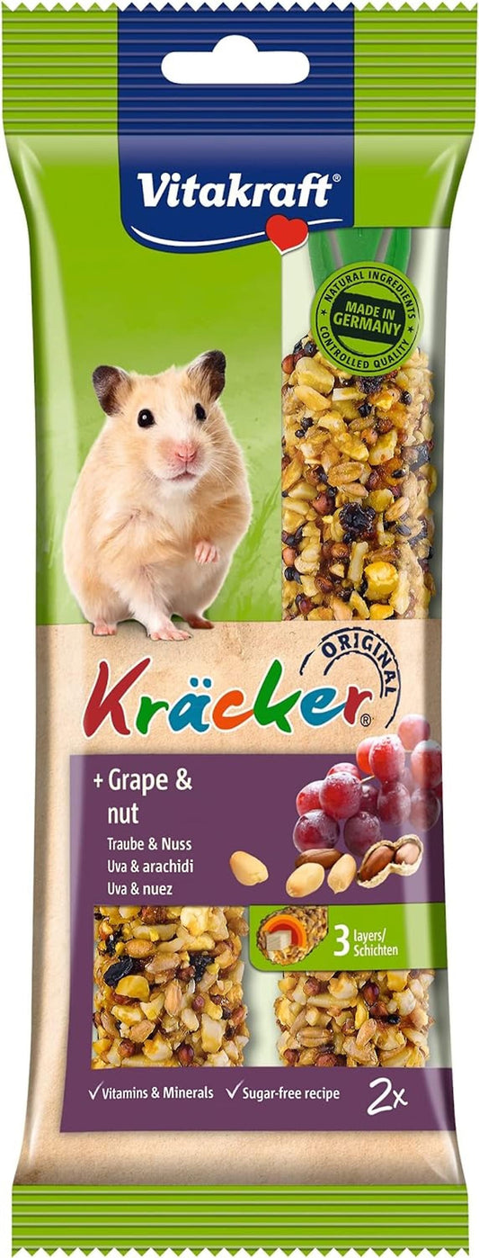 Vitakraft Hamster Grape & Nut Sticks 2pcs