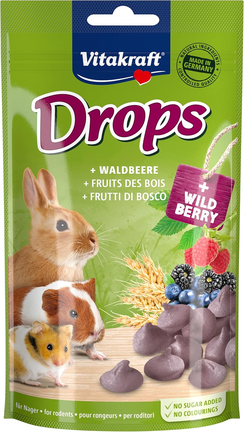 Vitakraft Wild Berry Small Animal Drops 75g