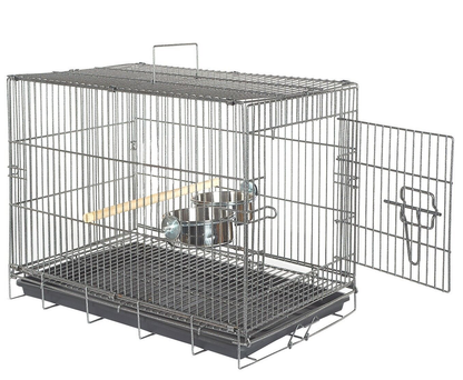 Wundapets Parrot Carrier 24" Antique Black