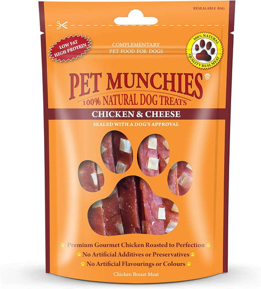 Pet Munchies Chicken & Cheese 100g