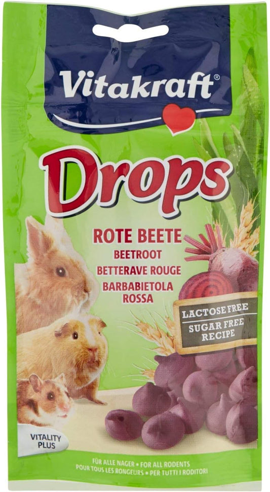 Vitakraft Beetroot Small Animal Drops 75g