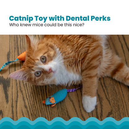 Catstages Catnip Chew Mice 2pck