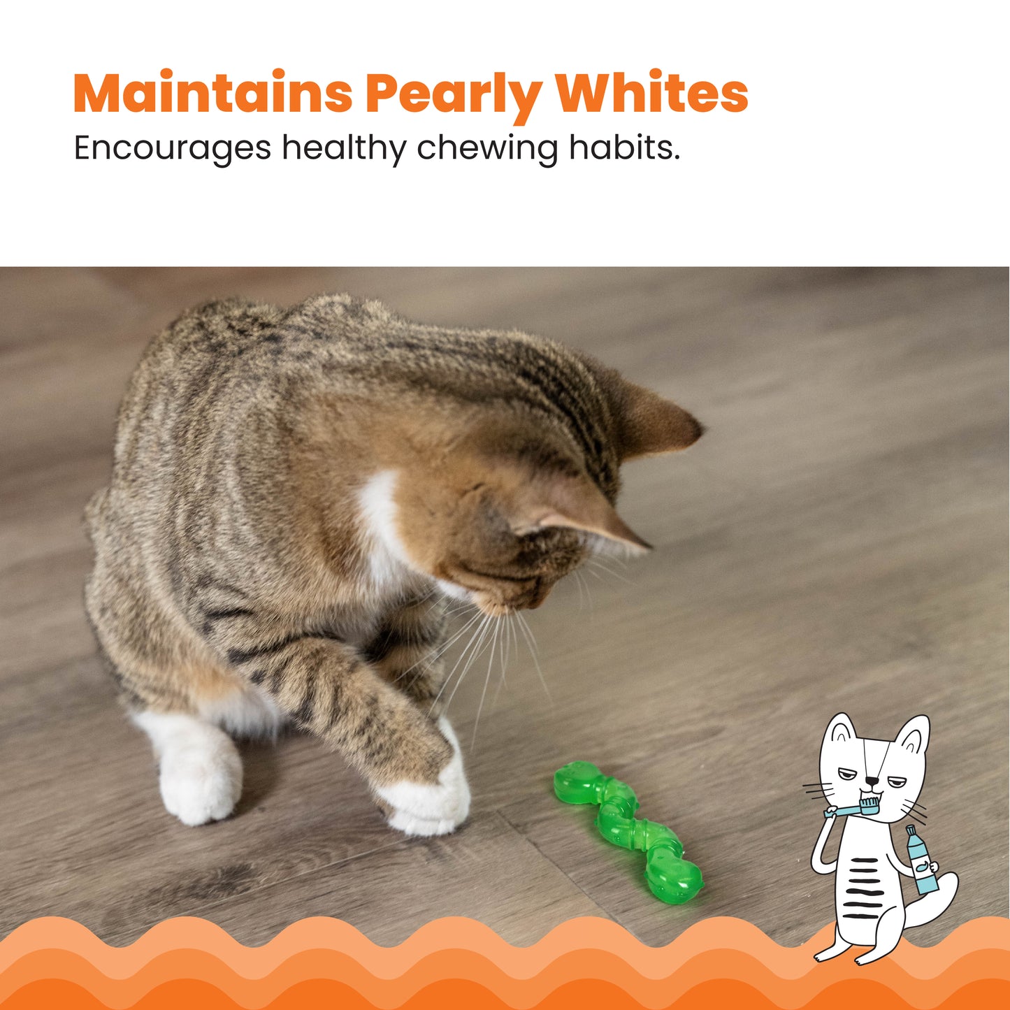 Catstages Catnip Wiggle Worm Infused With Catnip Oil