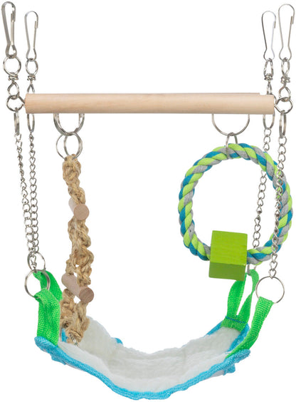 Trixie Suspension Bridge Hamster Hammock 17 x 22 x 15cm