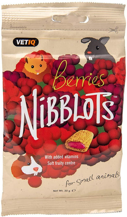Vetiq Nibblots Variety Pack Small Animal Treats 4 x 30g