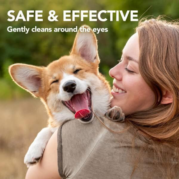 Vets Best Clean Eye Round Pads 100 Tub
