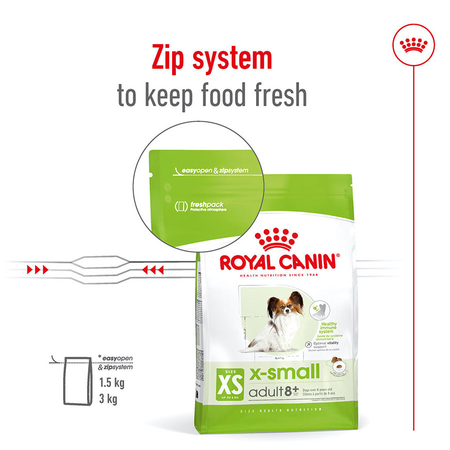 Royal Canin Dog X-Small Breed Adult Dog Food 1.5kg