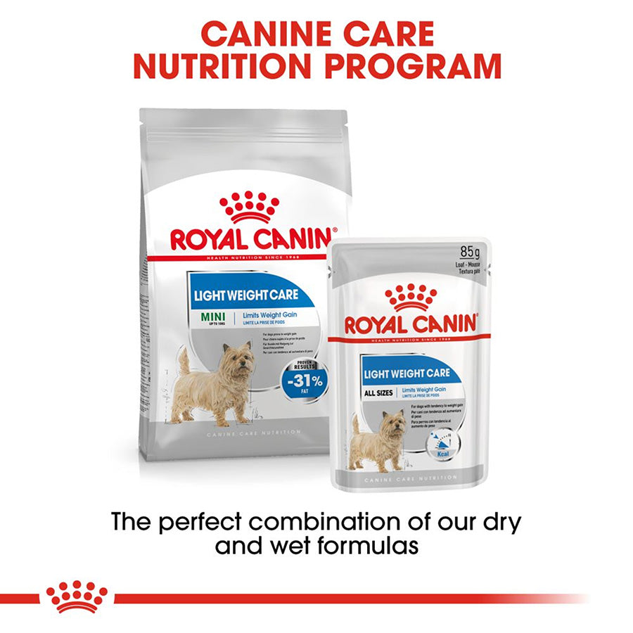 Royal Canin Mini Light Weight Care Dog Food 3kg