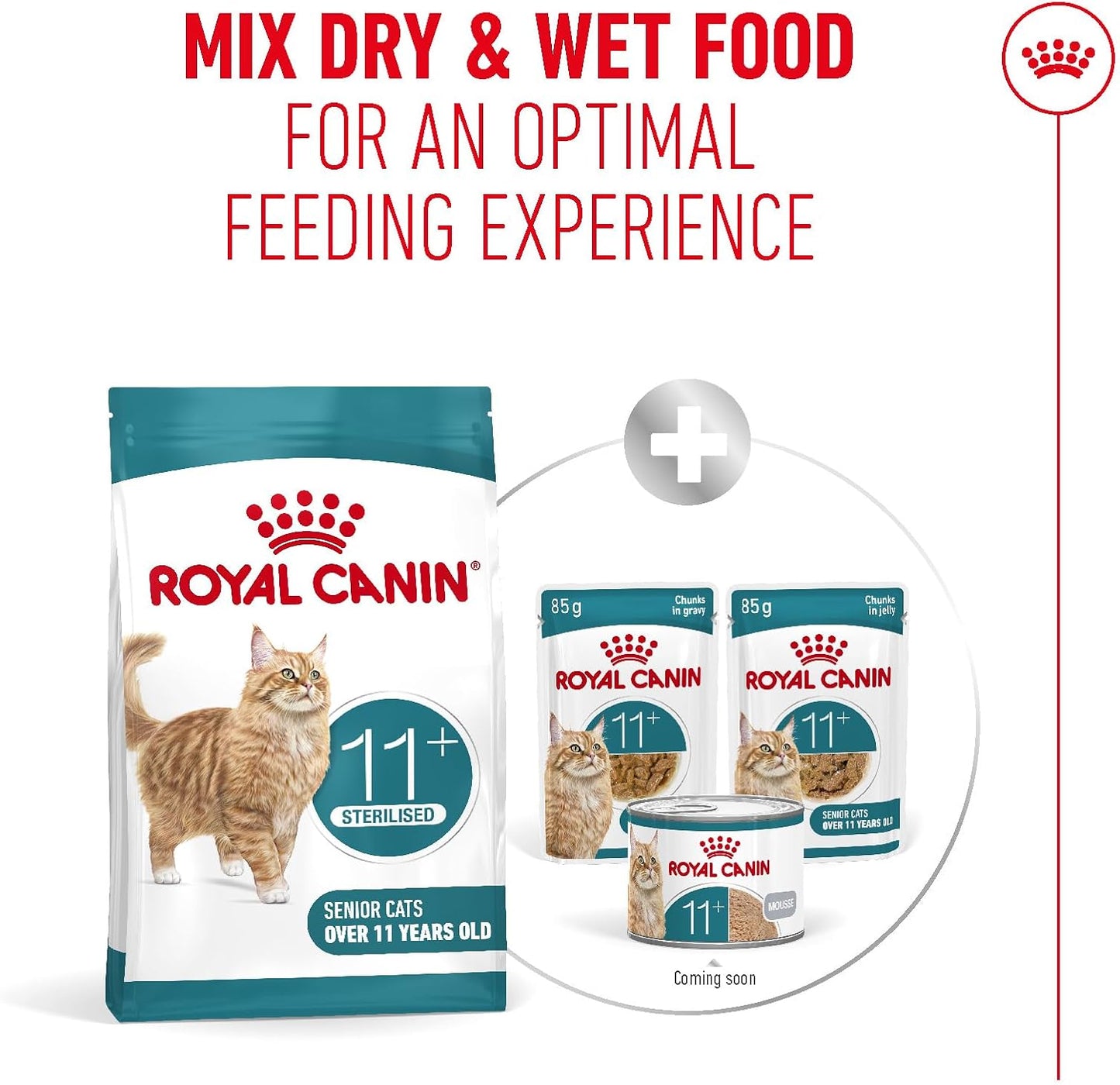 Royal Canin Ageing 11+ Sterilised Senior Cat Food 2kg