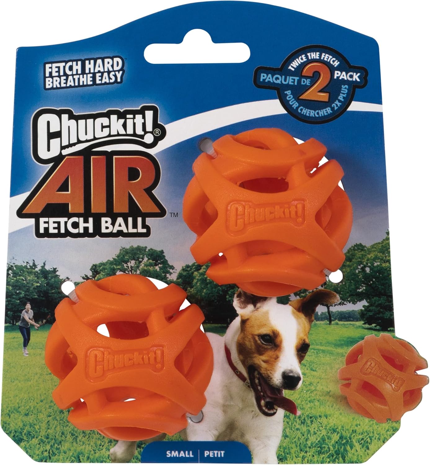 Chuckit! Air Fetch Ball Small 4.8cm 2 Pack
