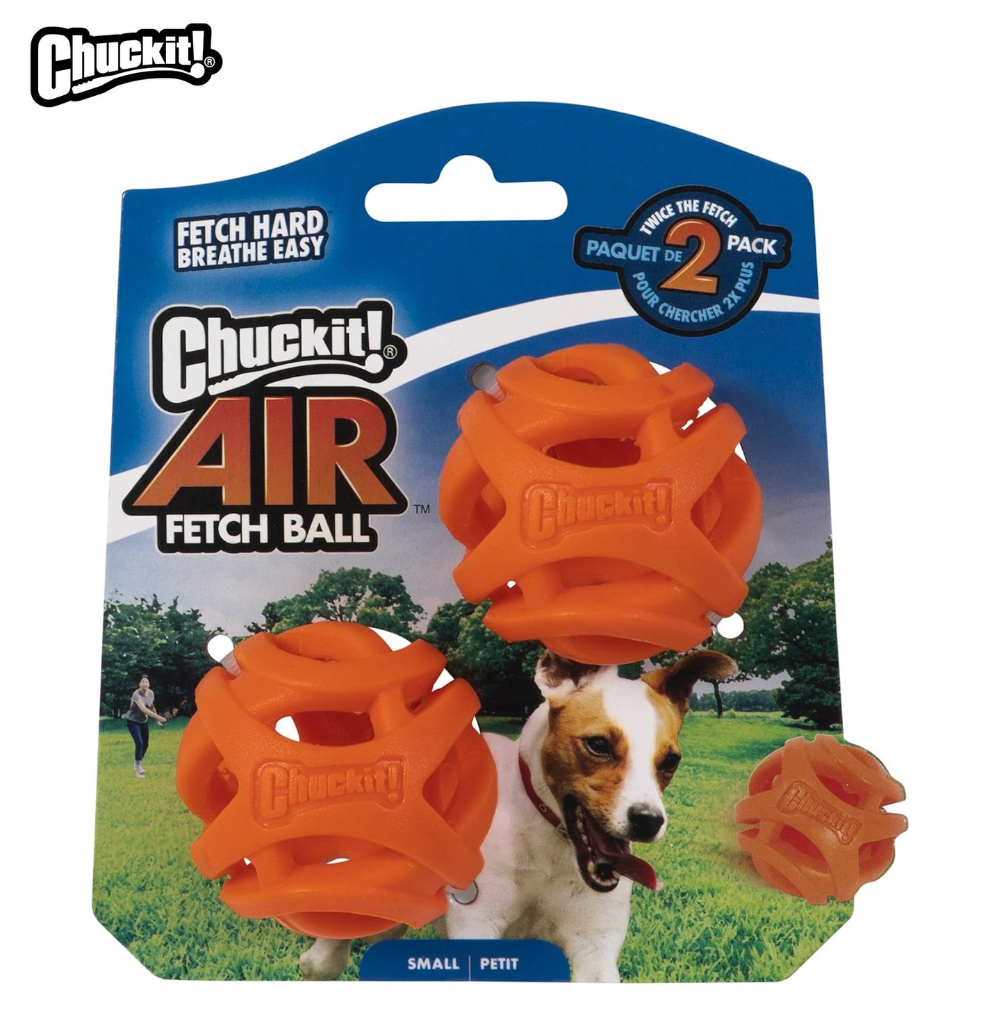Chuckit! Air Fetch Ball Small 4.8cm 2 Pack