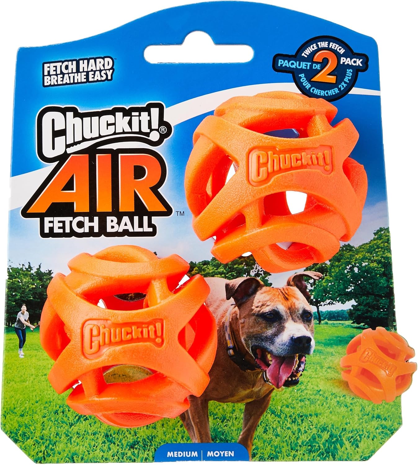 Chuckit! Air Fetch Ball Medium 2 Pack