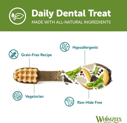 Whimzees Medium Toothbrush 12 Pack