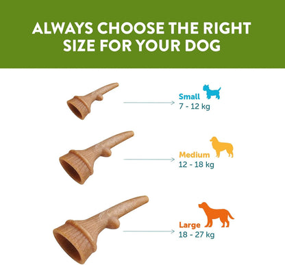Whimzees Medium Antler 12 Pack