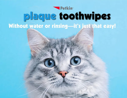 Petkin Dog Tooth Wipes Pack Of 40