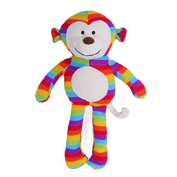 Chubleez Sonny Monkey Squeaky Dog Toy