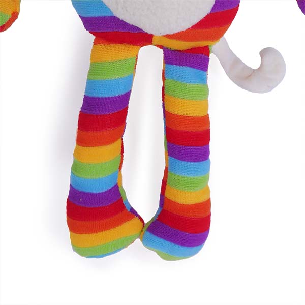 Chubleez Sonny Monkey Squeaky Dog Toy