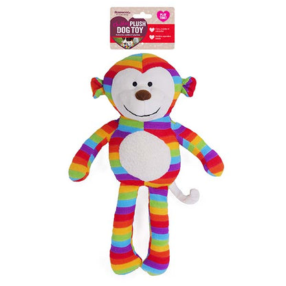 Chubleez Sonny Monkey Squeaky Dog Toy