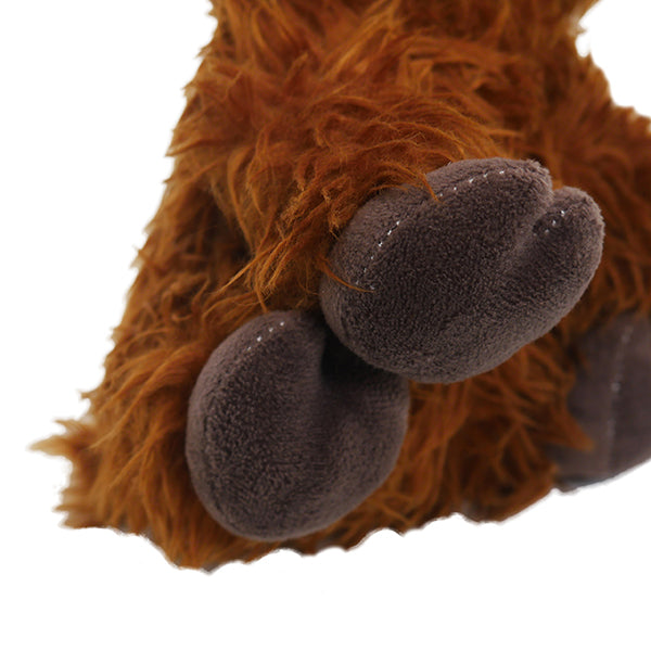 Rosewood Tough Rope Core Cow Squeaky Toy