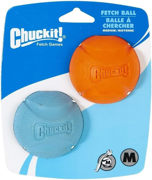 Chuckit! Fetch Ball Medium 6.5cm 2 Pack