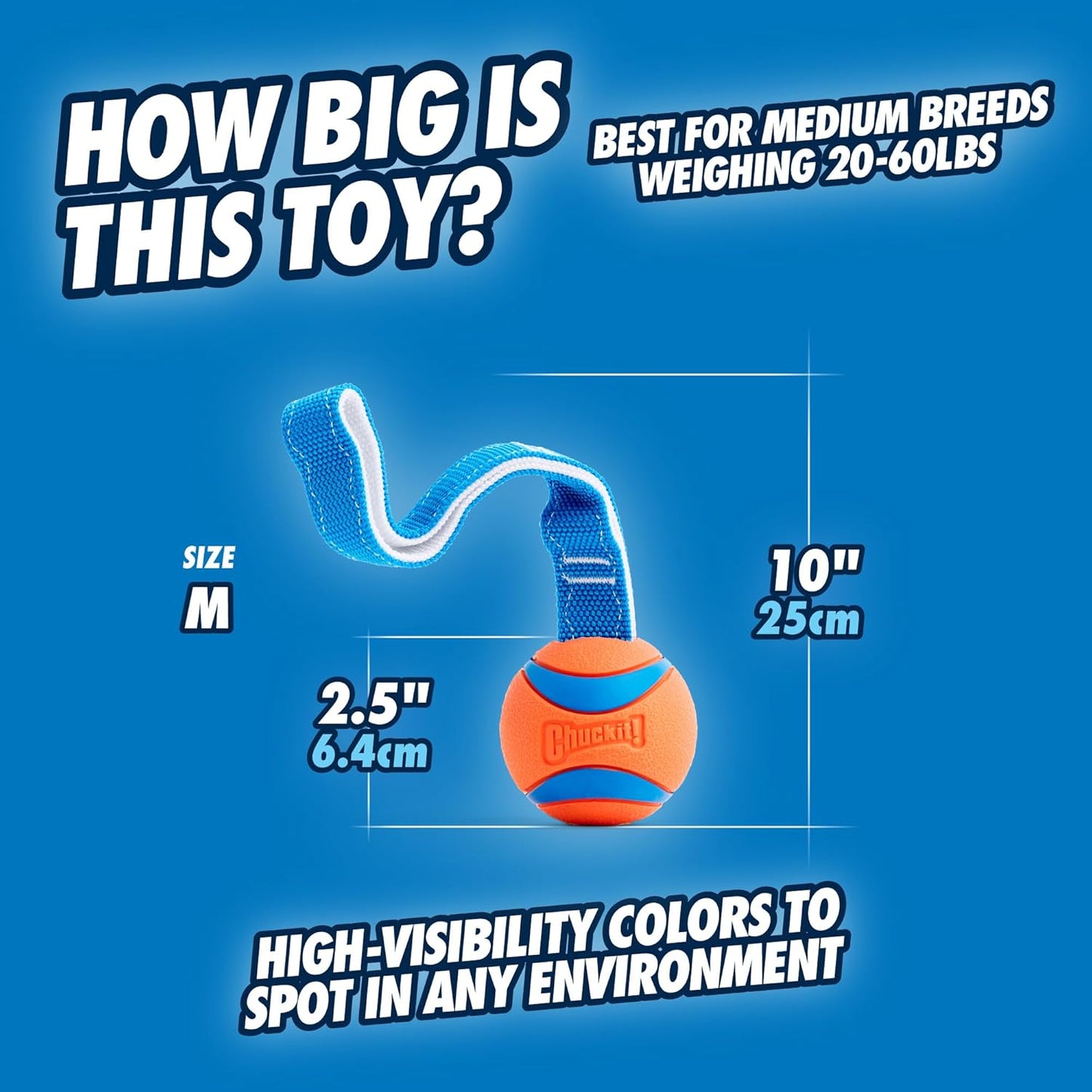 Chuckit! Ultra Tug Medium 6.5cm