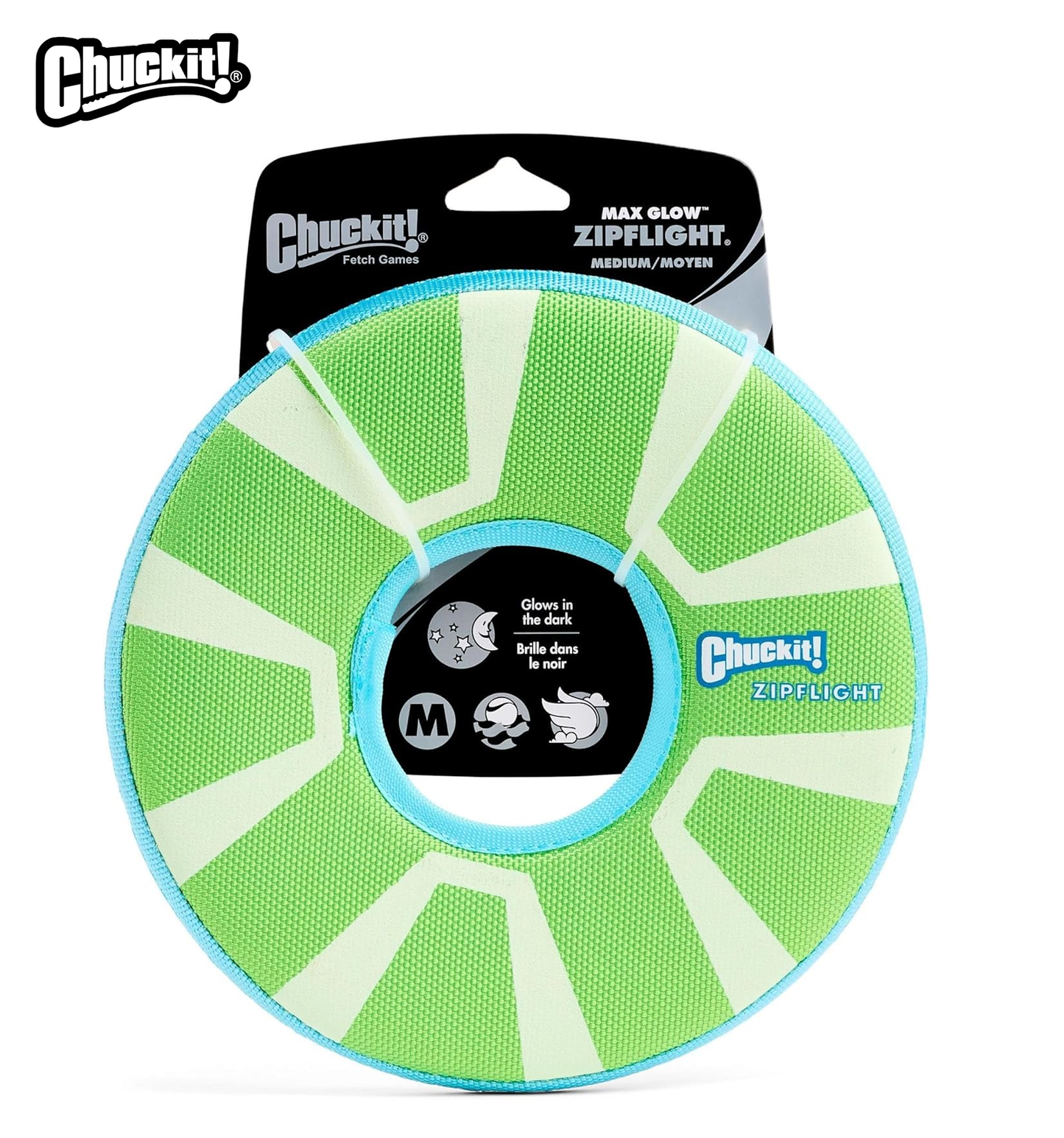 Chuckit! Max Glow Zipflight Medium 21cm