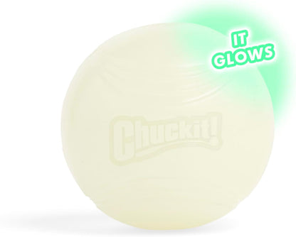 Chuckit! Max Glow Ball Large 7.3cm 1 Pack