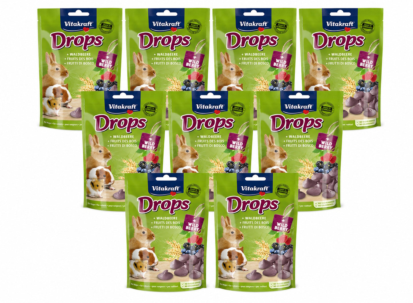 Vitakraft Wild Berry Small Animal Drops 75g