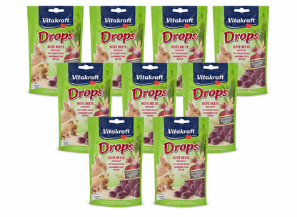 Vitakraft Beetroot Small Animal Drops 75g