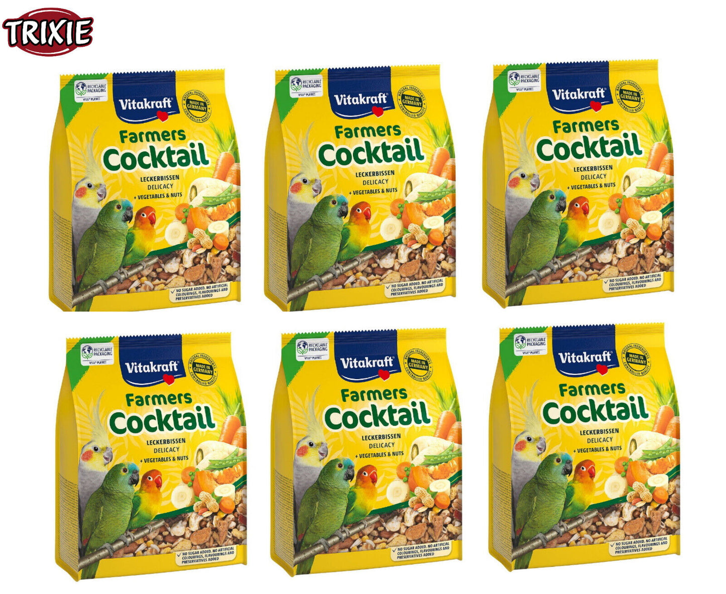 Vitakraft Farmers Cocktail Veg & Nuts 250g