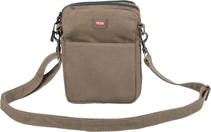 Trixie Corduroy Snack Bag Brown 16 x 21 cm