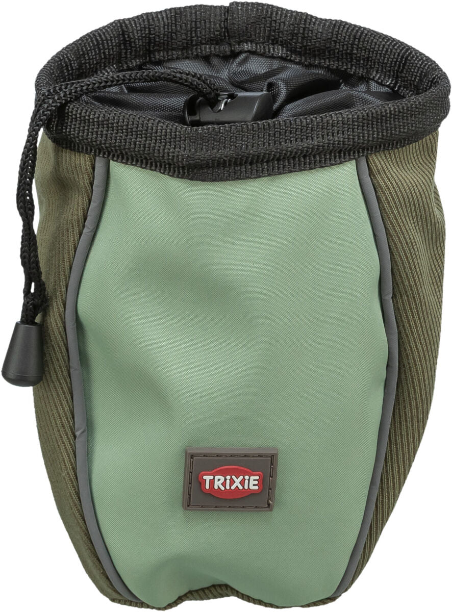 Trixie Snack Bag With Dog Poo Bag Dispenser Assorted Colours 13 x 15cm