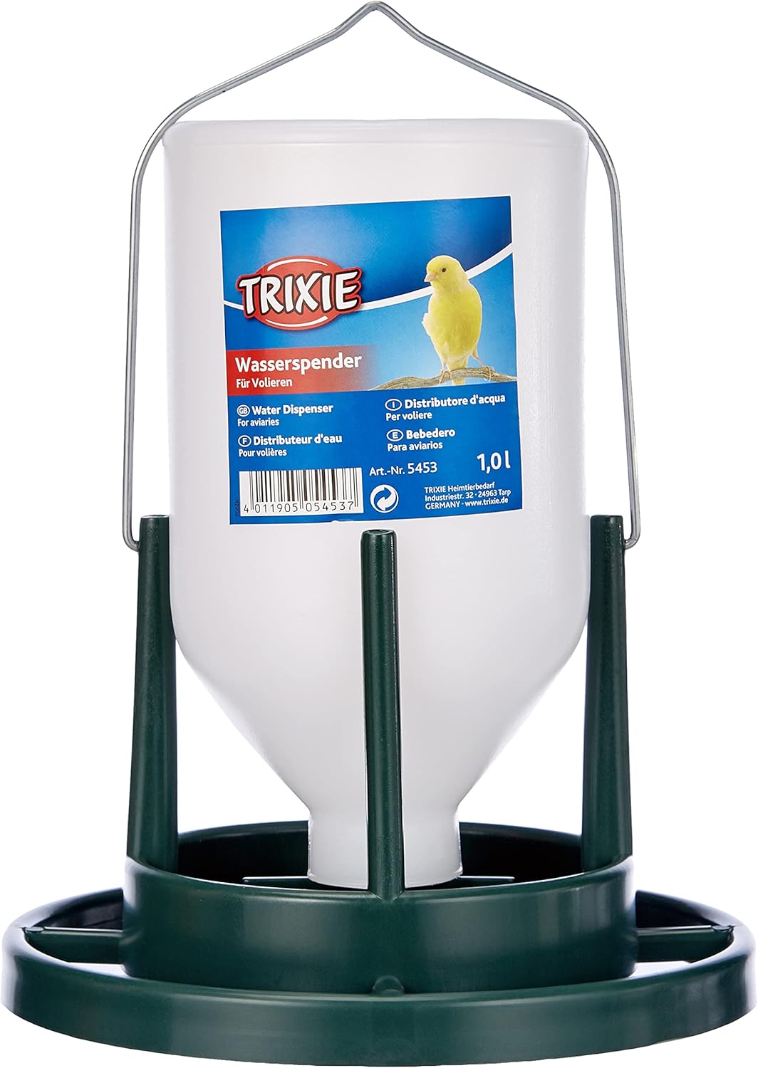 Trixie Aviary Water Dispenser 1ltr
