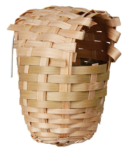 Trixie Bamboo Finch Nest Basket Medium