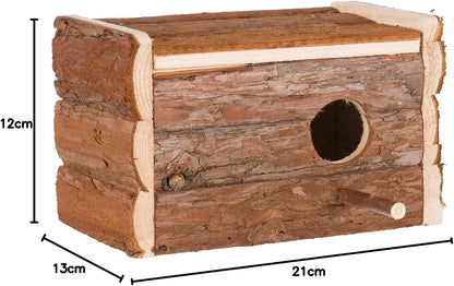 Trixie Natural Wooden Budgie Nest Box