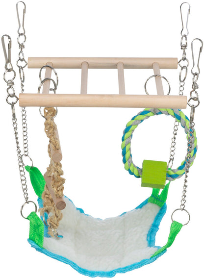 Trixie Suspension Bridge Hamster Hammock 17 x 22 x 15cm