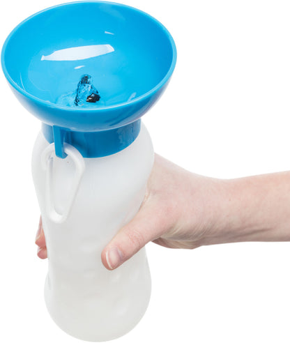 Trixie Travel Bottle With Bowl 550ml