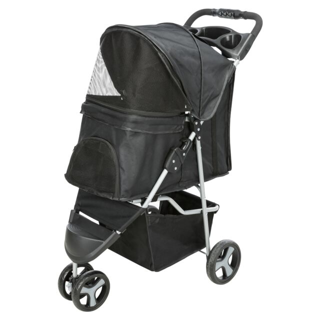 Trixie Pet Buggy Black A47 x 100 x 80cm