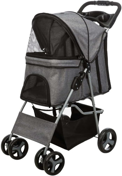 Trixie Pet Buggy Grey A47 x 100 x 80cm