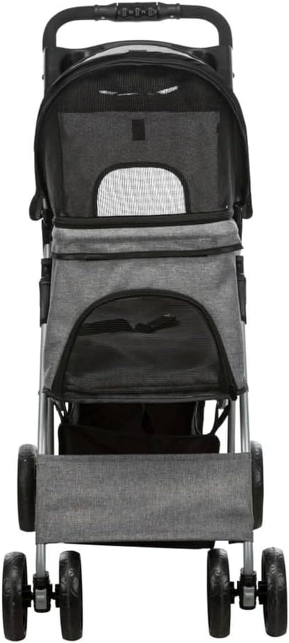 Trixie Pet Buggy Grey A47 x 100 x 80cm