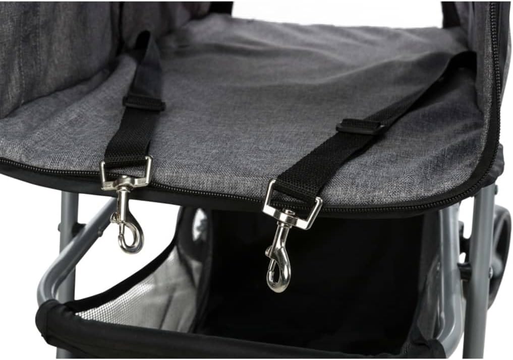 Trixie Pet Buggy Grey A47 x 100 x 80cm
