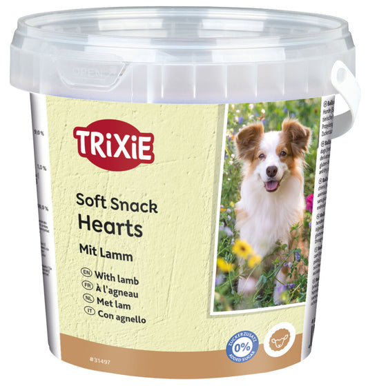 Trixie Soft Snacks Hearts With Lamb 500g