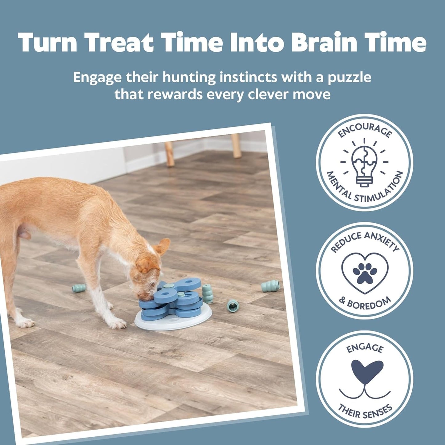 Trixie Dog Activity Flower Tower Strategy Game 30 x 13cm