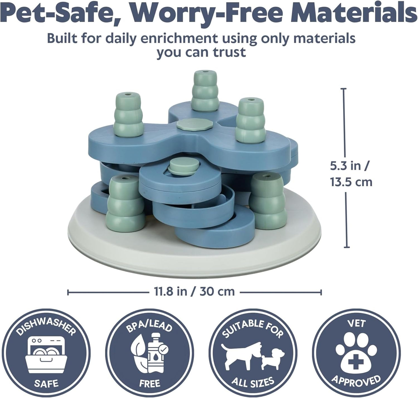 Trixie Dog Activity Flower Tower Strategy Game 30 x 13cm