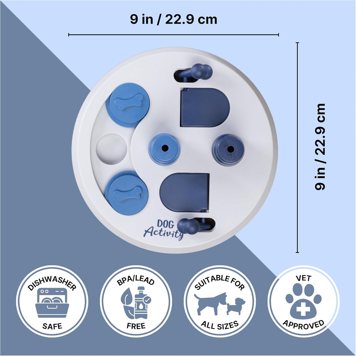 Trixie Dog Activity Flip Board Game 23cm